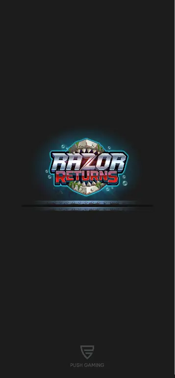 Grundeinsatz wählen und Push Bet aktivieren in Razor Shark 2